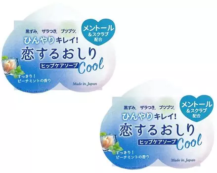Pelican Soap Love Butt Mint Cool Version Cool/Cool/80g/Peach (2)