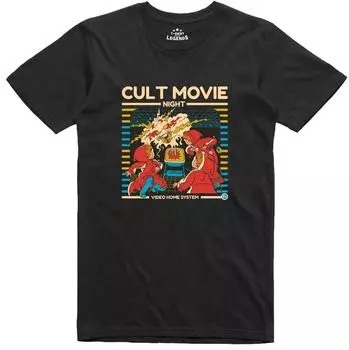 Pelicula de Culto Camiseta Divertida VHS Video Hombre Retro Diseno Camiseta футболка унисекс S