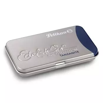 Pelikan Edelstein Cartridge Cartridge Ink Tanzanite 5 Can Set Metal Can (6 bottles/can)