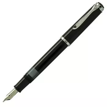 Pelikan Fountain Pen F Fine Point Black Classic M205 Genuine Imported Product