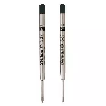 Pelikan Pelikan Ballpoint Pen Refill M Medium Point 337 Black Set of 2 Genuine Imported Product Oil-based
