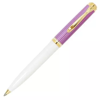 Pelikan Pelikan Ballpoint Pen Souveraine Violet White K600 Limited Genuine Imported Product Oil-Based
