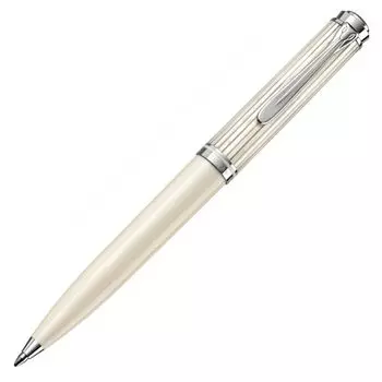 Pelikan Pelikan Ballpoint Pen Souveraine White Stripe K605 Limited Genuine Imported Product Oil-Based