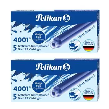 Pelikan Pelikan cartridge ink royal blue 2 box set pcs 1 regular import product (5 box) GTP/5
