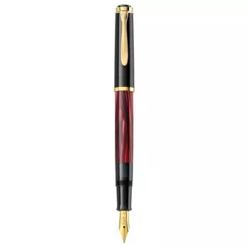 Pelikan Pelikan Fountain Pen EF Extra Fine Point Classic Red Marble M200 Limited Regular Imported Product