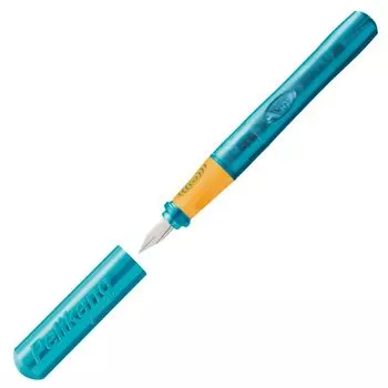 Pelikan Pelikan перьевая ручка A бирюзовый Pelicano Jr L подлинный импортный продукт для левшей