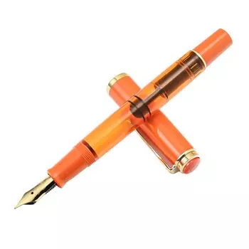 Pelikan Pelikan перьевая ручка EF Extra Fine Point Classic Orange Delight M200 Limited Regular Imported Product