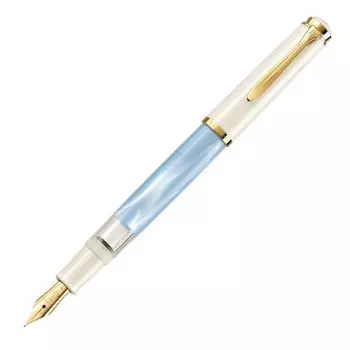 Pelikan Pelikan перьевая ручка F Fine Point Classic Pastel Blue M200 Inhalation Type Limited Подлинный импортный продукт