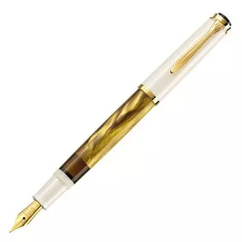 Pelikan Pelikan перьевая ручка F Fine Point Classic Gold Marble M200 Limited подлинный импортный продукт