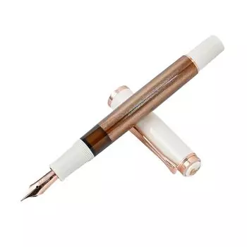 Pelikan Pelikan перьевая ручка специального производства Classic M 200 Coppa Rose Gold Inhalation Type Extra Fine Point EF M 200 RG EF