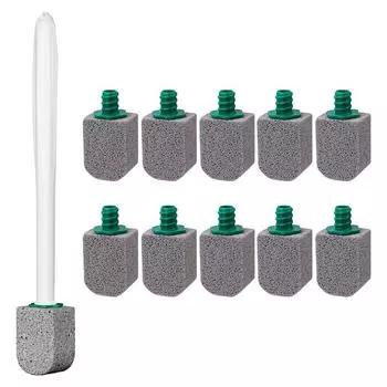 Пемза для чистки унитаза, пемза с длинной ручкой, щетка для унитаза для бассейна, ванны, кухонной раковины 38cm
