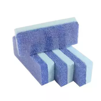 Пемза для ног, средство для удаления огрубевшей кожи и мозолей на ногах (Пакет из 1) (Синий и фиолетовый) синий