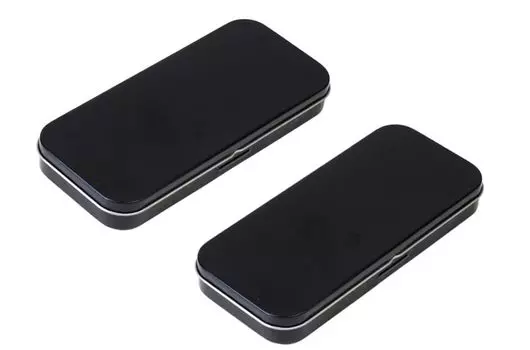 Pen case black set of 2 [Steadfast]