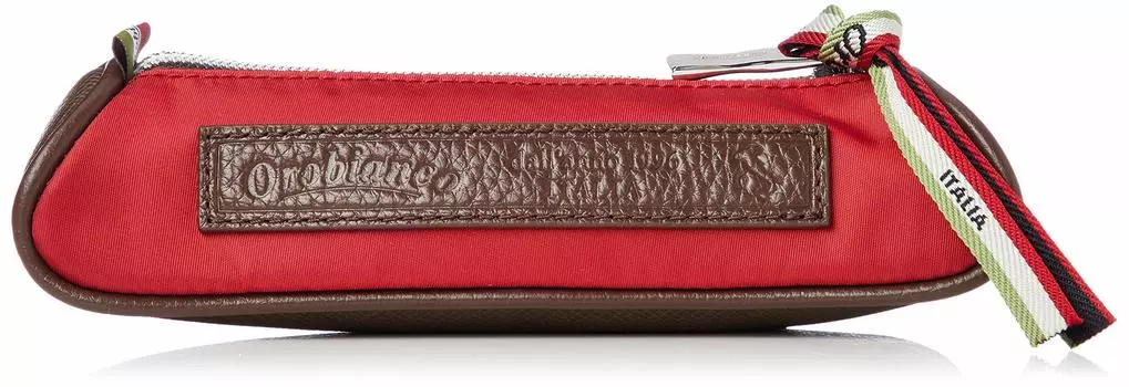 Pen Case Holds Pens [Orobianco] [Genuine Product] 10-12 [BACKSTAGE S] Men s Red/Brown