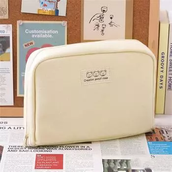 Pen Case Makeup Bag Large Capacity Stationery Holder Bag Pencil Pouch School Cases Pencil Bag