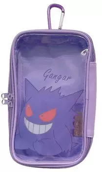 Pen case multi pouch with carabiner Gengar [Maruyoshi]