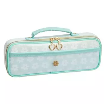 Pen case top liner flower FSB1269 Green FSB1269M [Reimei Fujii]