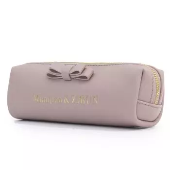 Pen Luxury Leather PU Leather Adult Pencil Round Large Accessory Coming of Age Gift (Mianjian&ZIRUN) Case, Pen, Style, Stylish, Case, Case, Zipper,