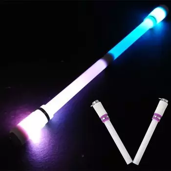 Pen Rotating Light Pen Luminous Spinning Pen Foldable Spinning Pen Magnet Light Balance Pen