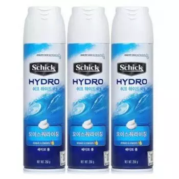 Пена для бритья Chic Hydro, 250 г, 3 шт.