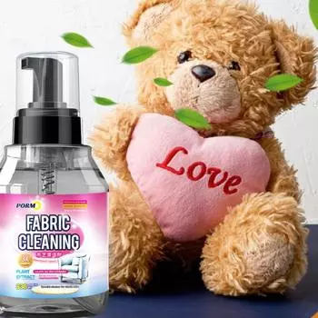Пена для чистки дивана Эффективное чистящее средство для тканей Удаляет бытовые моющие средства Упорная чистка Многофункциональное средство для удаления пятен с ковров Сухой тряпка R3P2 330ml