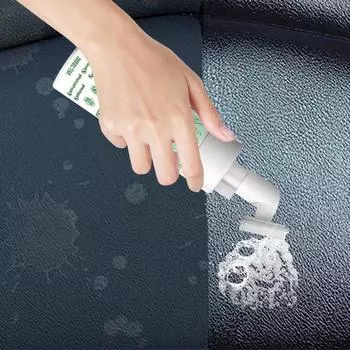 Пена для чистки салона автомобиля 6,76 унций, универсальное чистящее средство для автомобиля, дезактивация сидений из искусственной кожи, чистящее средство для грузовиков