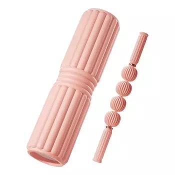 Пена для миофасциального релиза Kinmaku Soft Massage Массажный набор Kinmaku Release Stick Stress Muscle Pain Yoga Розовый L&L Ролик, Стержень, Ролик, Ролик, розовый