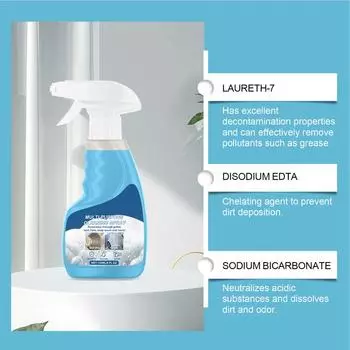 Пена для очистки автомобиля, обезжиривающая пена 120 мл, многофункциональное средство для глубокой очистки, чистящее средство для автомобиля и дома, кухонное масло CHINA