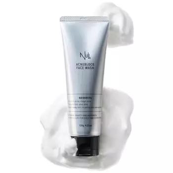 Пена для умывания лица NULL face razor rough 120 г x Мужское средство для умывания, прыщи, ожоги, кожа, поры, черные точки, 1, квази-лекарство