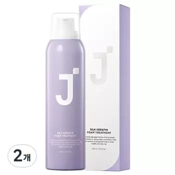 Пена для волос J.Sup Silk Keratin, 200 мл, 2 шт.