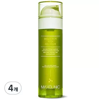 Пена Max Clinic Hyaluron Vita Oil, 110 г, 4 шт.
