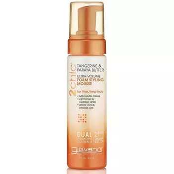 Пена-мусс для укладки волос Giovanni 2 Chic Ultra-Volume, 207 мл, 1 упаковка