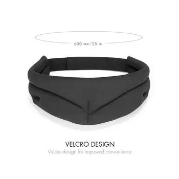 Пена с эффектом памяти, медленный отскок, нулевое давление, маска для сна для сна, 3d трехмерная маска для глаз, маска для глаз для сна 70*80cm серый