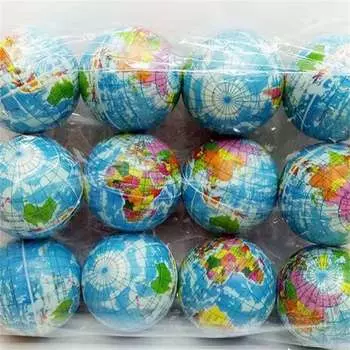 Пена Стресс Студент ПУ Подарок Земляной Шарик Шарик Губка Детская 6.3cm