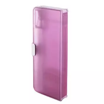 Пенал Beverly компактный двухсторонний глянцевый розовый PNC-008 розовый