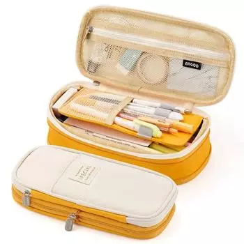 Пенал большой емкости, канцелярские принадлежности, школьные принадлежности, пеналы, сумка для офисного стола, сумка для хранения, студенческие детские пеналы, сумки, коробка