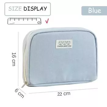 Пенал большой емкости, кавайные пеналы для девочек, милые корейские канцелярские принадлежности, школьные принадлежности, чехол для ручек, органайзер