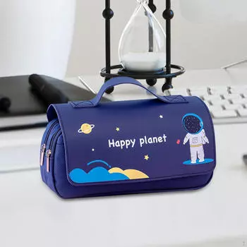 Пенал большой емкости, сумка для канцелярских принадлежностей, маркер для детей