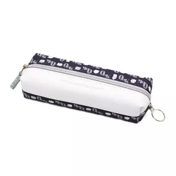 Пенал-бокс Crux для начальной школы, дизайн Obakeinu, для девочек, монограмма, 2 отделения