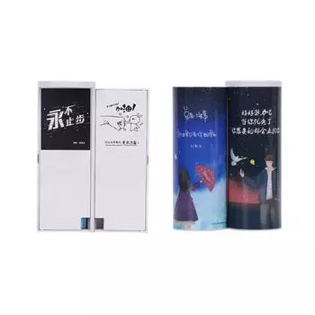 Пенал для канцелярских товаров, пенал, креативный многофункциональный цилиндрический ящик для канцелярских принадлежностей, держатель для ручек 016