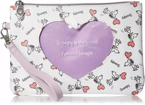 Пенал для карандашей Pouch белый [Snoopy] spr-369b женский (369)