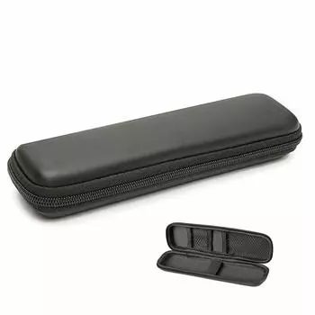 Пенал для многофункционального карандаша карандаш ручка макияж школьная подготовка дети, чехол, кейс, мальчики, девочки, черный, простой, сумка, мешочек,