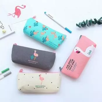 Пенал для канцелярских принадлежностей розовый