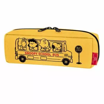 Пенал Kamio Japan Snoopy Paco Tray Bus 21726 жёлтый