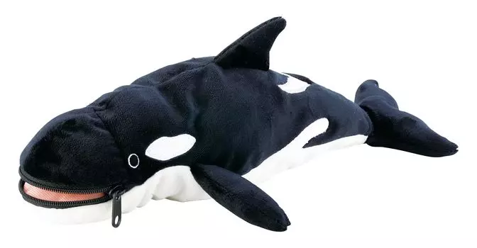 Пенал косатка [Seto Craft] черный/белый