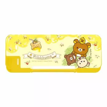 Пенал Mitsubishi Pencil Rilakkuma с двойным отверстием RKS3 P1502BT107