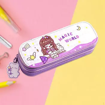 Пенал многоцелевой застежка-молния сумка косметический для детей женщин студентов Style A