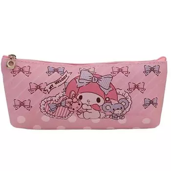 Пенал My Melody, симпатичный пенал Sanrio, большая вместимость, для детей и взрослых, простой чехол для учеников начальной школы, учеников средней школы, старшеклассников