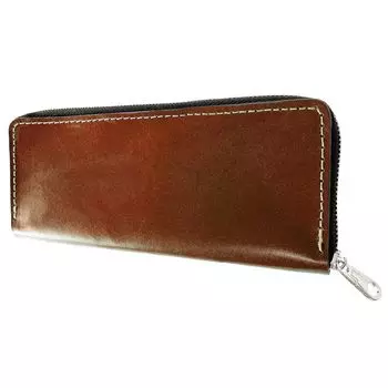 Пенал Пенал из натуральной кожи Tochigi Leather Slim Канцелярские принадлежности Коричневый Мужской Женский коричневый