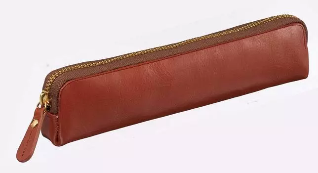 Пенал Reimei Fujii Пенал Bloomsbury Кожаный пенал Кожаный Коричневый NF2803C коричневый